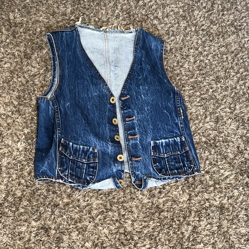 Vintage Denim Vest